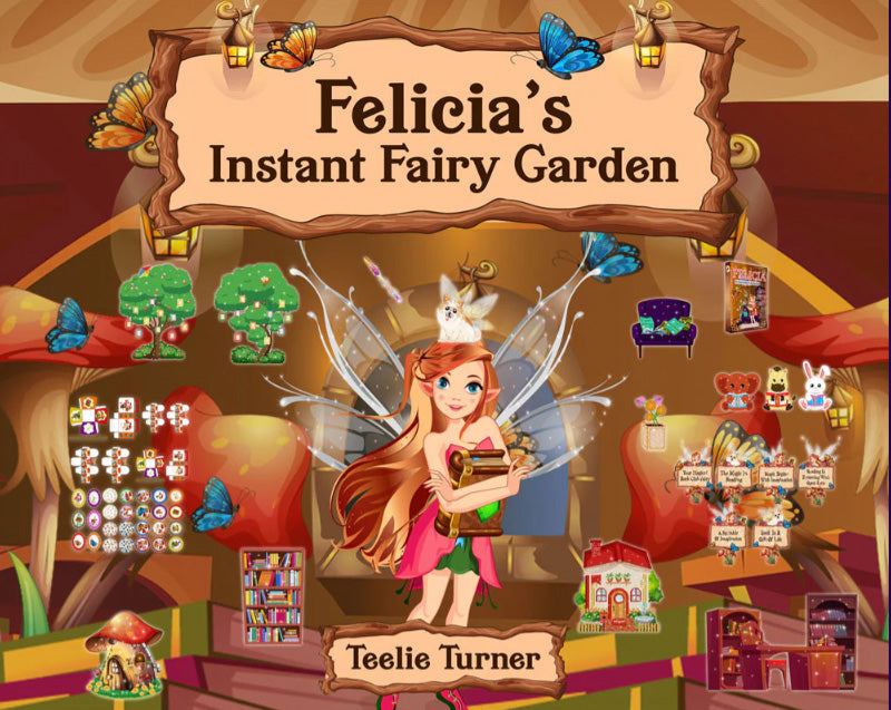 Felicia the Magical Fairy Book  Club Fairy's Magical Instant  Fairy Garden