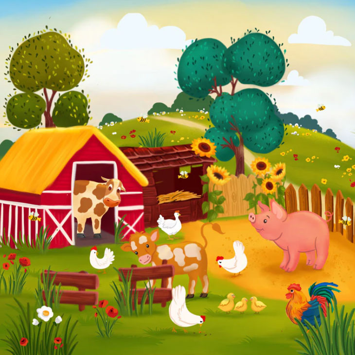 Instantly Transport  Yourself to a Magical Farm